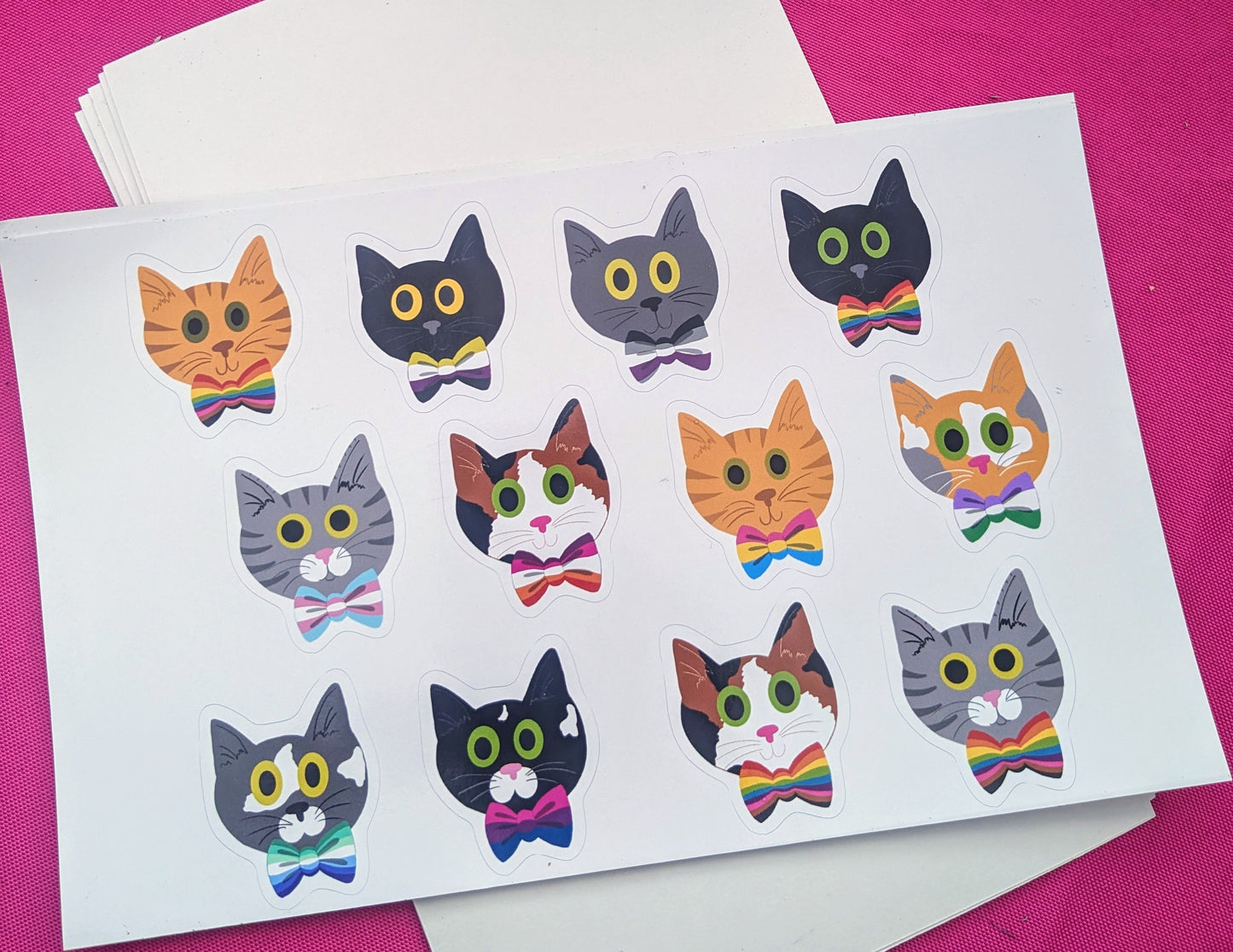 Cat Pride Stickers