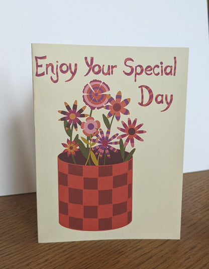 "Enjoy Your Special Day"